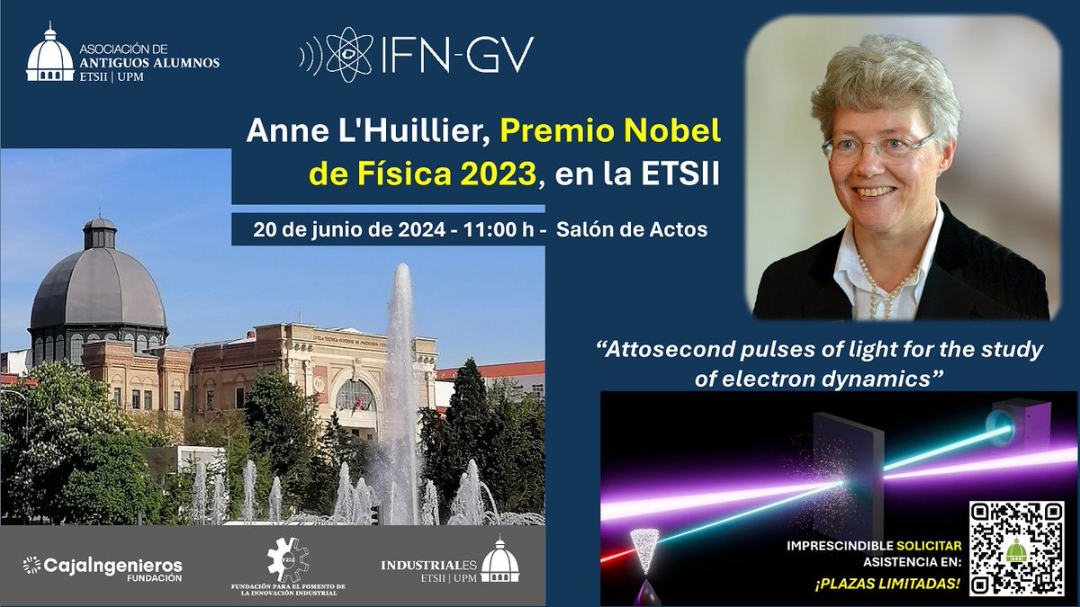 AlumniETSII's tweet image. Invitación a la charla - coloquio. 
Todavía puedes solicitar asistencia en: forms.gle/SwjyMZJ8dxDbnt……
@bibliotecaetsii
@DeleETSII_UPM