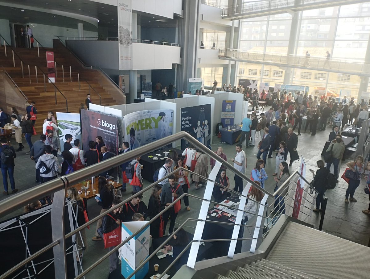 ¡Segundo día en Galicia Biodays con <a href="/AllGenetics/">AllGenetics</a>! Todo un éxito, @BiogaGalicia !