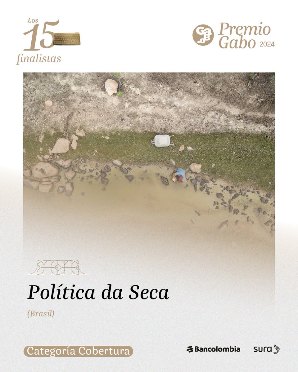 🇧🇷“Política da seca”, de <a href="/arturrodrigues/">Artur Rodrigues</a> <a href="/flavioferreir/">Flávio Ferreira</a> <a href="/jppitombo/">João Pedro Pitombo</a> <a href="/csmartins/">Cristiano Martins</a> <a href="/mathildemissio/">Mathilde Missioneiro</a> <a href="/hiquesantana/">Henrique Santana</a> <a href="/augustoconconi/">Augusto Conconi</a> <a href="/LucianoVeronezi/">Luciano Veronezi</a> <a href="/RenataMS/">Renata Moura</a>, publicado en <a href="/folha/">Folha de S.Paulo</a>

Lee el reportaje 👉🏾premioggm.org/trabajo/edicio…