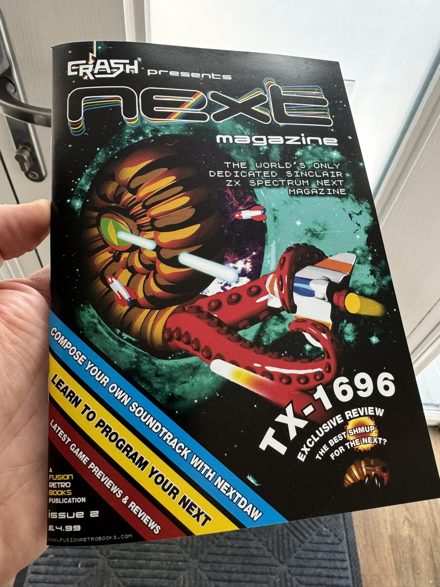 Retro_Fusion's tweet photo. Subscribe to our Next magazine now - Issue #1 and #2 now in stock - https://t.co/wimyYfTRlA👍😍 #nextmagazine #subscribe #magazine #retrogaming #zxspectrum https://t.co/TF2CM0lFGy