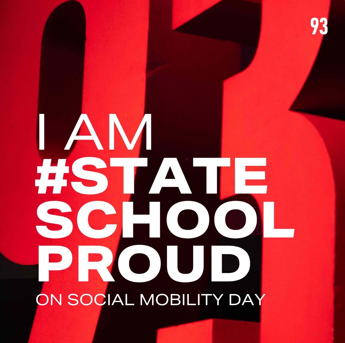 I am #StateSchoolProud on Social Mobility Day! 📚✊🏻✨