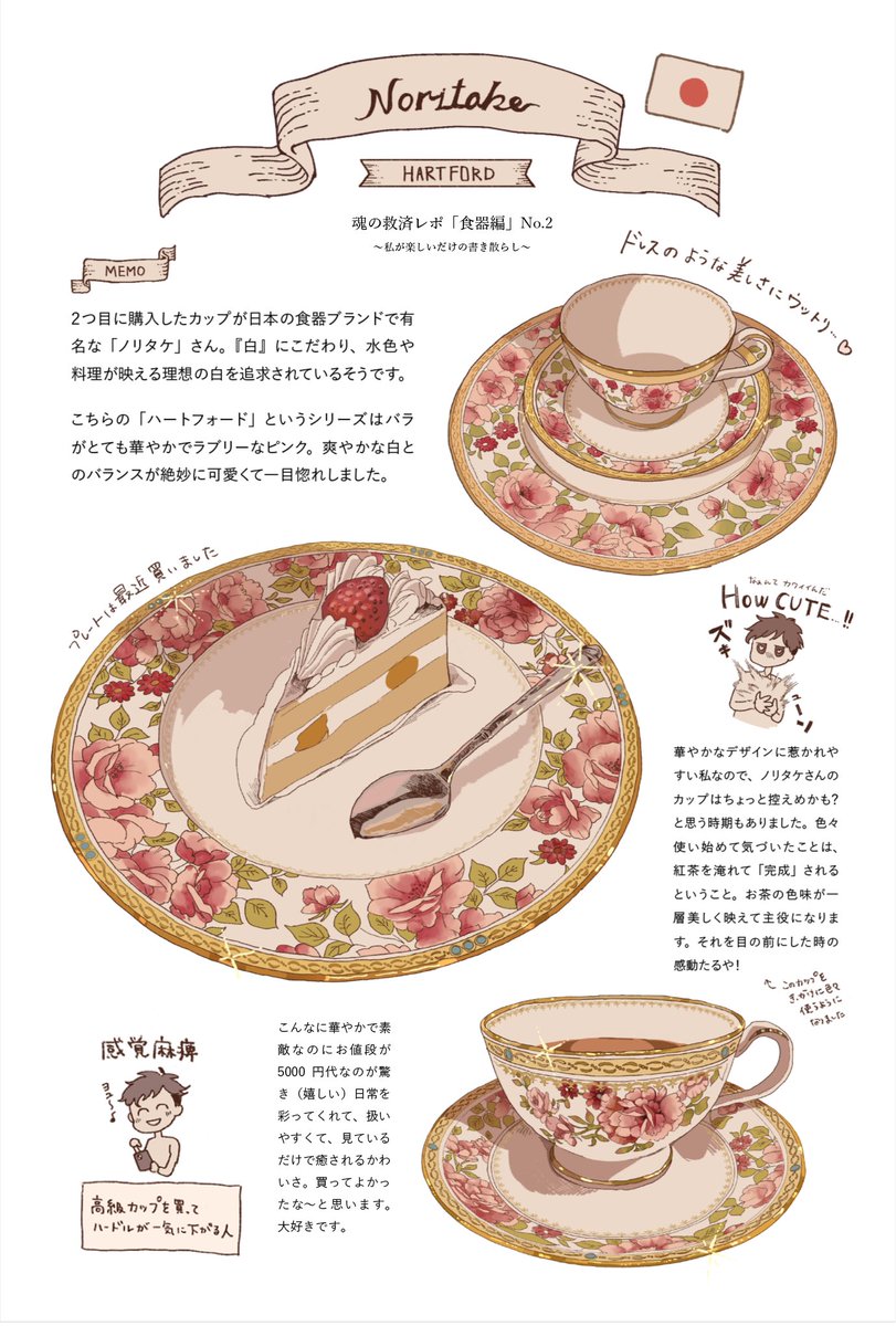 我が家にいるカップの紹介（自己満日記）No.2