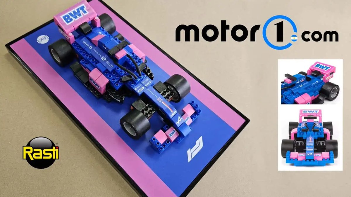 Motor1Argentina's tweet photo. 🔹Sorteo Día del Padre: podés ganar un F1 Alpine de Rasti.
🔹La versión "de ladrillos" fue creada para Renault y viene enmarcada en un cuadro.
🔹Participar es muy fácil: https://t.co/IdfQGsE8wv https://t.co/SAm2eeiJ59