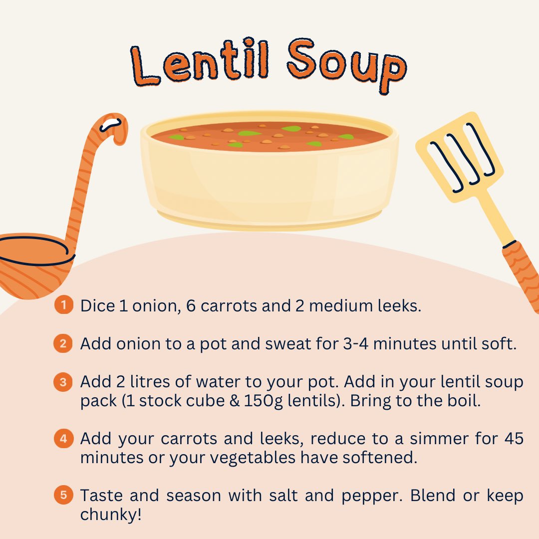 Missboydhe's tweet photo. Healthy Eating Week
Focus on Fibre 🍞🥦🥔
@NutritionOrgUK 

Today’s focus will be on the importance of increasing our fibre intake and how we can do this.

Free lentil soup packs will be given out at break from the Powis base. First come, first serve!

@wallacehighsch @WHS_HE https://t.co/lsnFvIE1OF