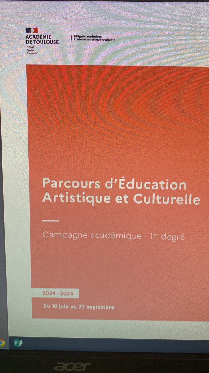 DAACToulouse's tweet photo. ⚠️⚠️La campagne académique d’appel à projets ADAGE 2024 est ouverte⚠️⚠️. Pour vous accompagner, vous trouverez sur notre site internet un livret (https://t.co/YNa20KpGYG) avec l’ensemble des projets préparés avec les partenaires culturels @actoulouse. @MostafaFourar @OlivierR81 https://t.co/iBw2F8z1SQ