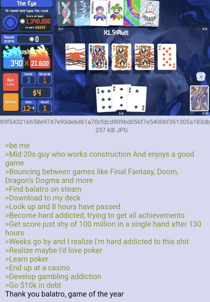 Greentext Poster tweet media