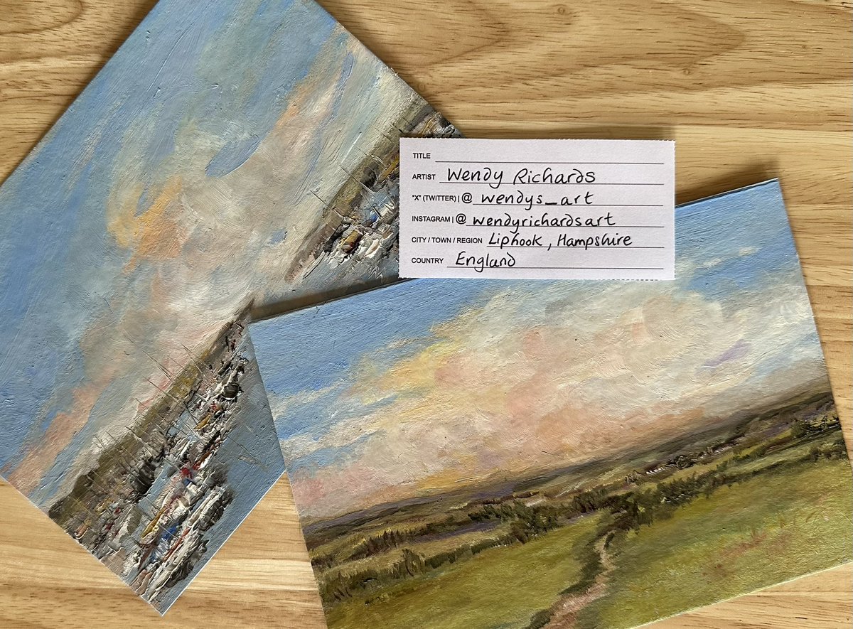 Which one will arrive <a href="/PAEartforacause/">POSTCARD ART EXHIBIT - Art for a Cause 🌏 🎨</a> ?

#postcardartexhibit
#artistssupportingartist
#artforacause
#giving
#postcardart