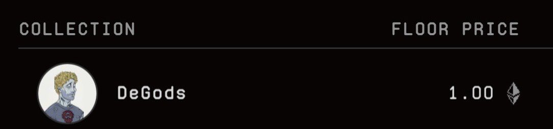 Congrats to anyone that supported and defended this shit project over the last 1.5 years.

I warned you all about this rug at a 7 ETH floor but was attacked by the community.

Hey <a href="/frankdegods/">Frank</a>, congrats on taking the crown as the most manipulative scammer CT has ever seen