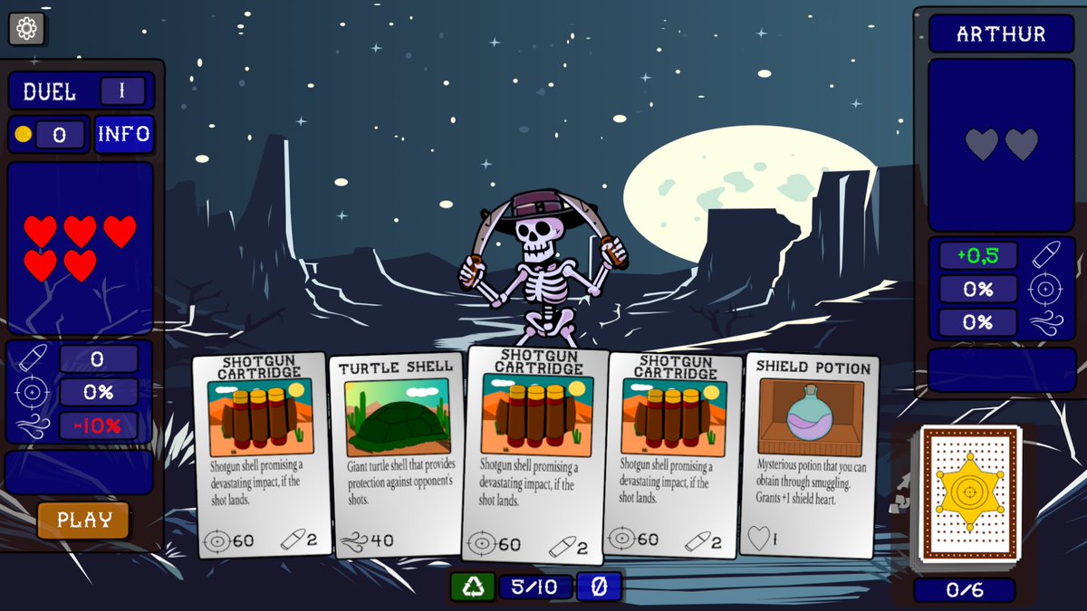 BetakingStudios's tweet photo. Every game in Duelite is unique.

🌟 With ever-changing enemies and challenges, no two duels are the same.

Dare to try your luck!

#Duelite #EndlessAdventure #gamedev #indiegamedeveloper https://t.co/t7jr2N3Ro2