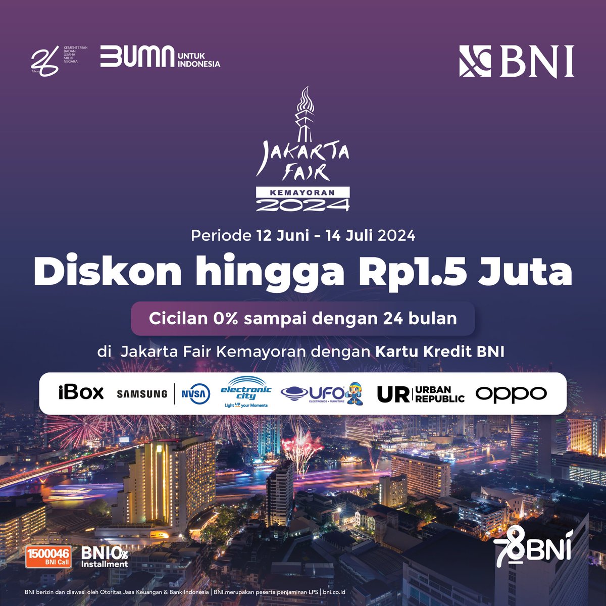 PT Bank Negara Indonesia (Persero) Tbk. tweet media