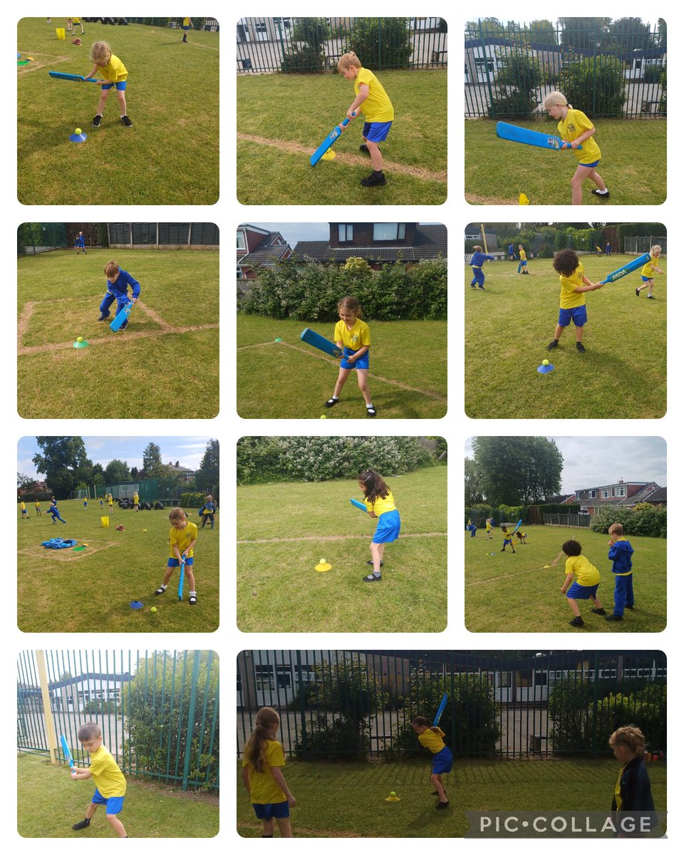 JamesBrindleyPS's tweet photo. Year 2 have made the best of the weather this morning before the rain comes this afternoon as we took to the field to practice our striking and fielding. #catchitquick https://t.co/vudShshtP7