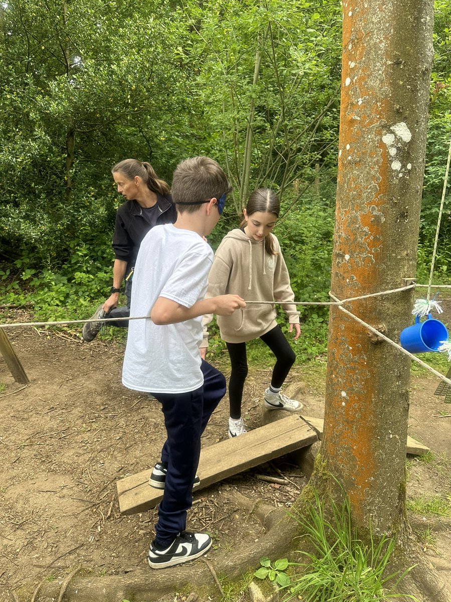 hillcroftps's tweet photo. We have done lots of team tasks to develop our teamwork and communication skills #year6 #highashurst https://t.co/5DrvD73Fqy