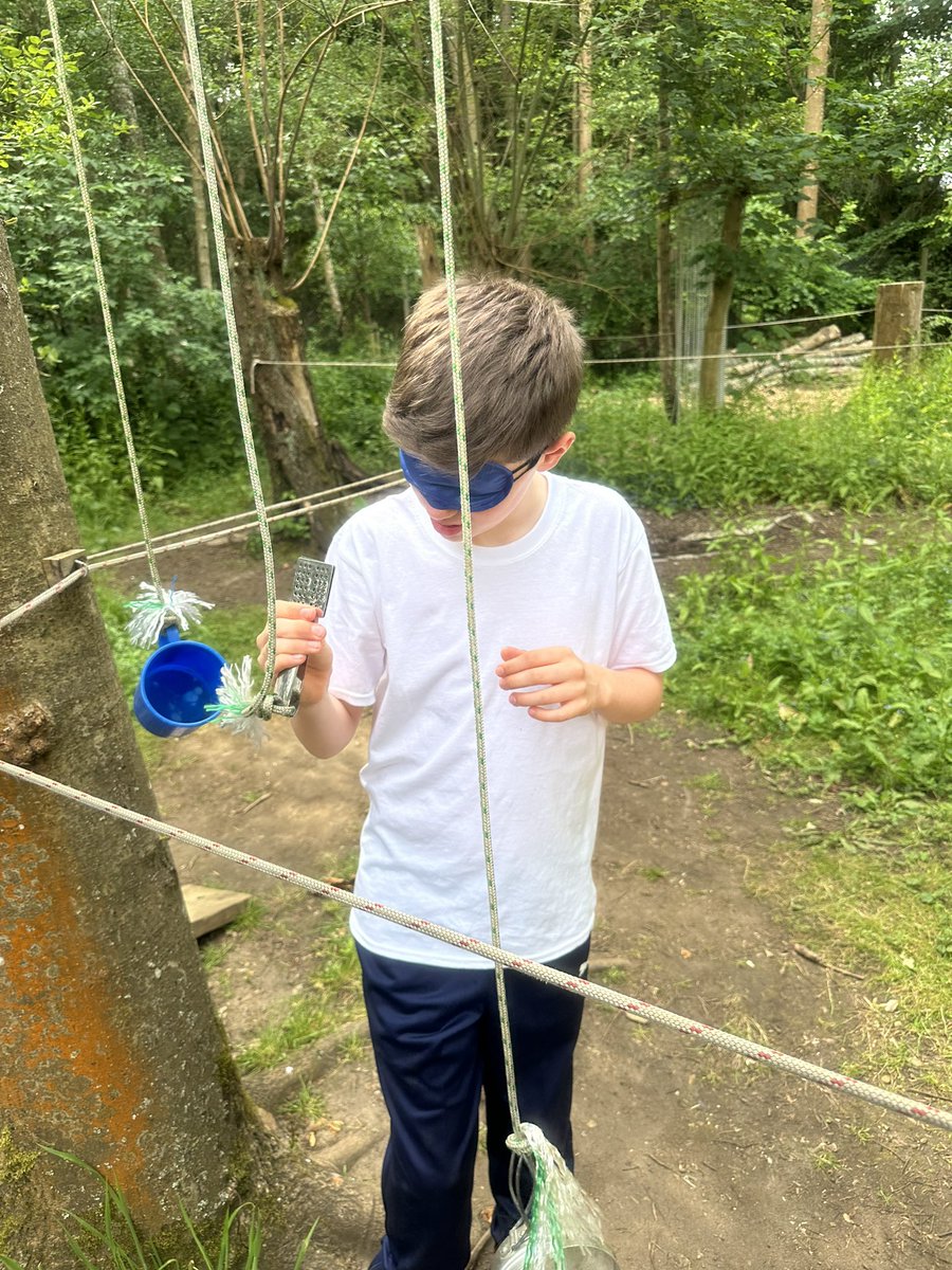hillcroftps's tweet photo. We have done lots of team tasks to develop our teamwork and communication skills #year6 #highashurst https://t.co/5DrvD73Fqy