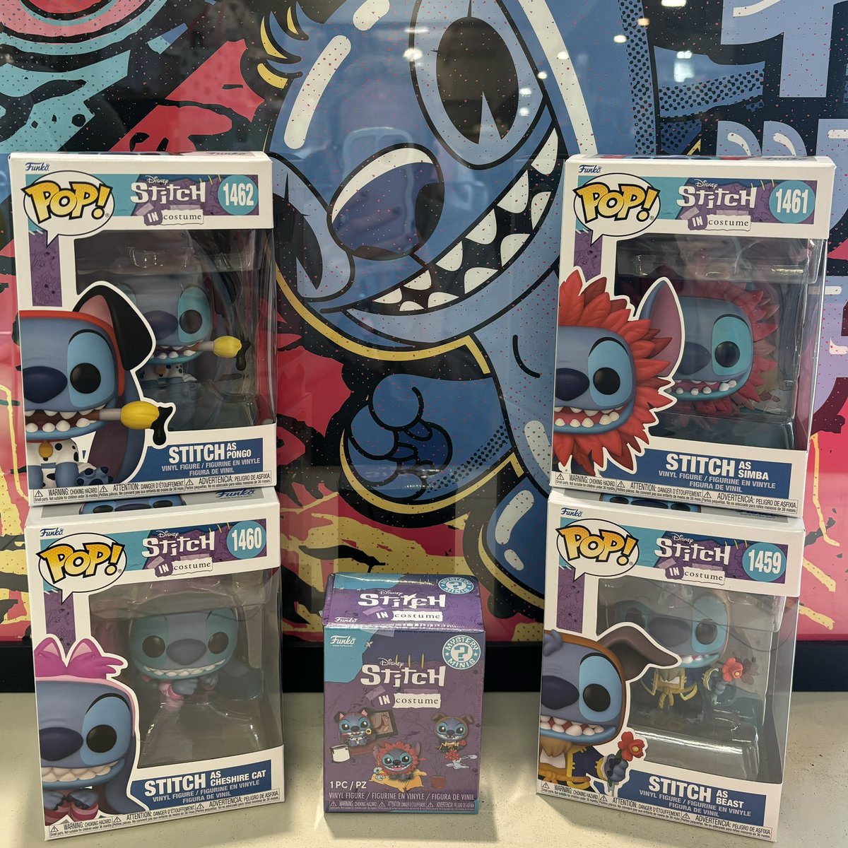 🌺🌴💙 LILO &amp; STITCH 💙🌴🌺

New Lilo &amp; Stitch <a href="/FunkoEurope/">Funko Europe</a> #POPVinyl  just arrived in store! 

We also have loads more #Stitch merchandise available including Tees, Plushes, Mugs and Stationery ✨ 

#LiloAndStitch