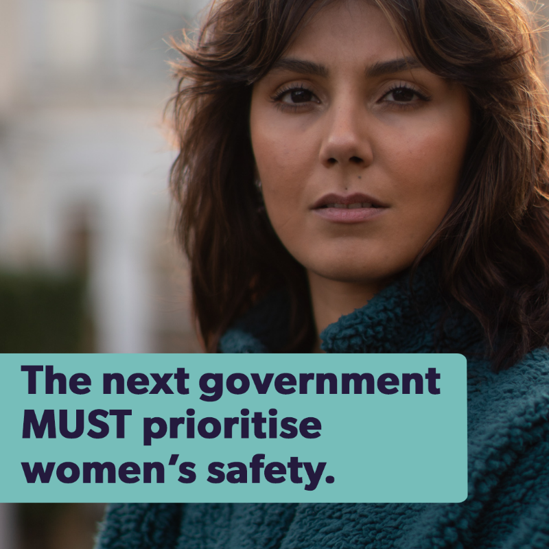 RefugeCharity's tweet photo. It is estimated that 3 women a week lose their lives because of domestic abuse. Call on the new government to prioritise the safety of women and girls - sign our letter now.