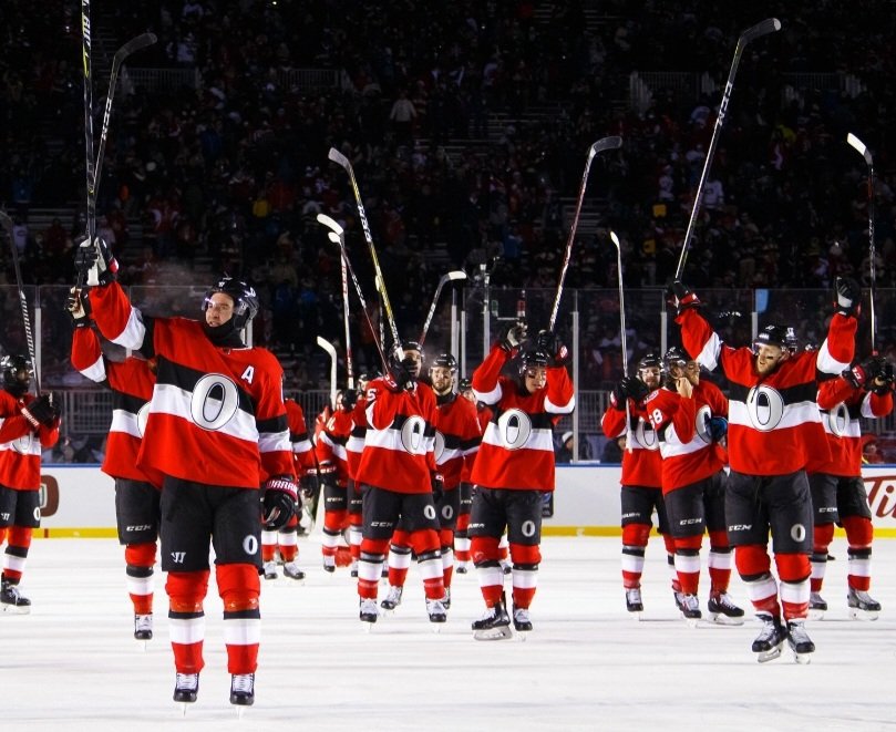 SimmerDownCIH's tweet photo. I thought this was a great look, and would be a perfect 3rd jersey for the Sens. What do you think Sens fans? #Sens https://t.co/5lkQxa452n