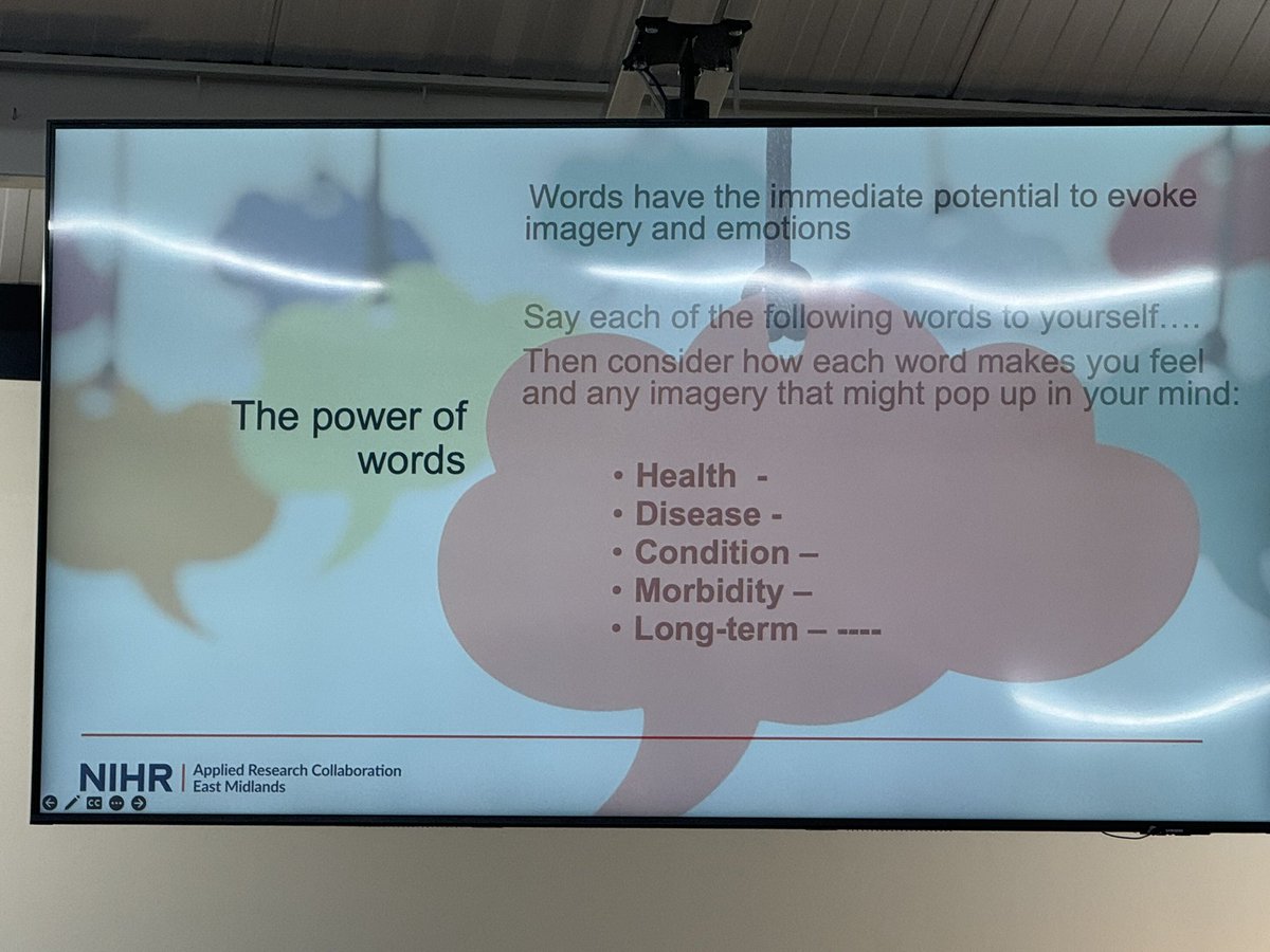 Prof Kamlesh Khunti (@kamleshkhunti) on Twitter photo Informative short presentations at <a href="/ARC_EM/">NIHR ARC East Midlands</a> “Advancing equality in MLTC research” confernce
Why terminology matters
Reporting & representations of underserved groups in studies
<a href="/MountainPa38228/">Pauline Mountain</a>
<a href="/HSathanapally/">Harini Sathanapally</a>
<a href="/AshRouten/">Ash Routen</a>
@DrLauraGray Informative short presentations at <a href="/ARC_EM/">NIHR ARC East Midlands</a> “Advancing equality in MLTC research” confernce
Why terminology matters
Reporting & representations of underserved groups in studies
<a href="/MountainPa38228/">Pauline Mountain</a>
<a href="/HSathanapally/">Harini Sathanapally</a>
<a href="/AshRouten/">Ash Routen</a>
@DrLauraGray