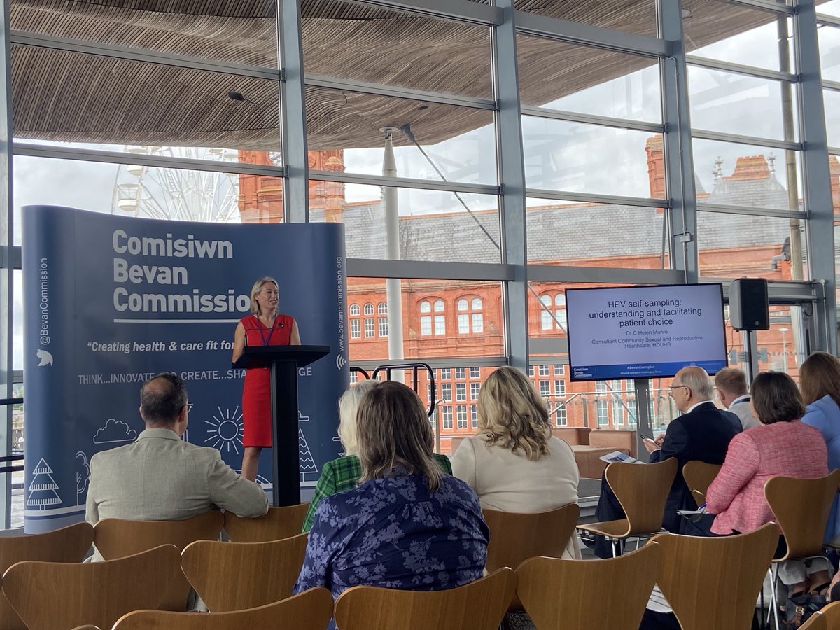 Well done 👏 to all the stakeholders involved in the HPV Self-Sampling project with Helen Munro ⁦<a href="/HywelDdaHB/">Hywel Dda UHB</a>⁩ including Debbie Harvey from ⁦<a href="/lshubwales/">Life Sciences Hub Wales</a>⁩ presented at the ⁦<a href="/BevanCommission/">Bevan Commission</a>⁩ Showcase today.
