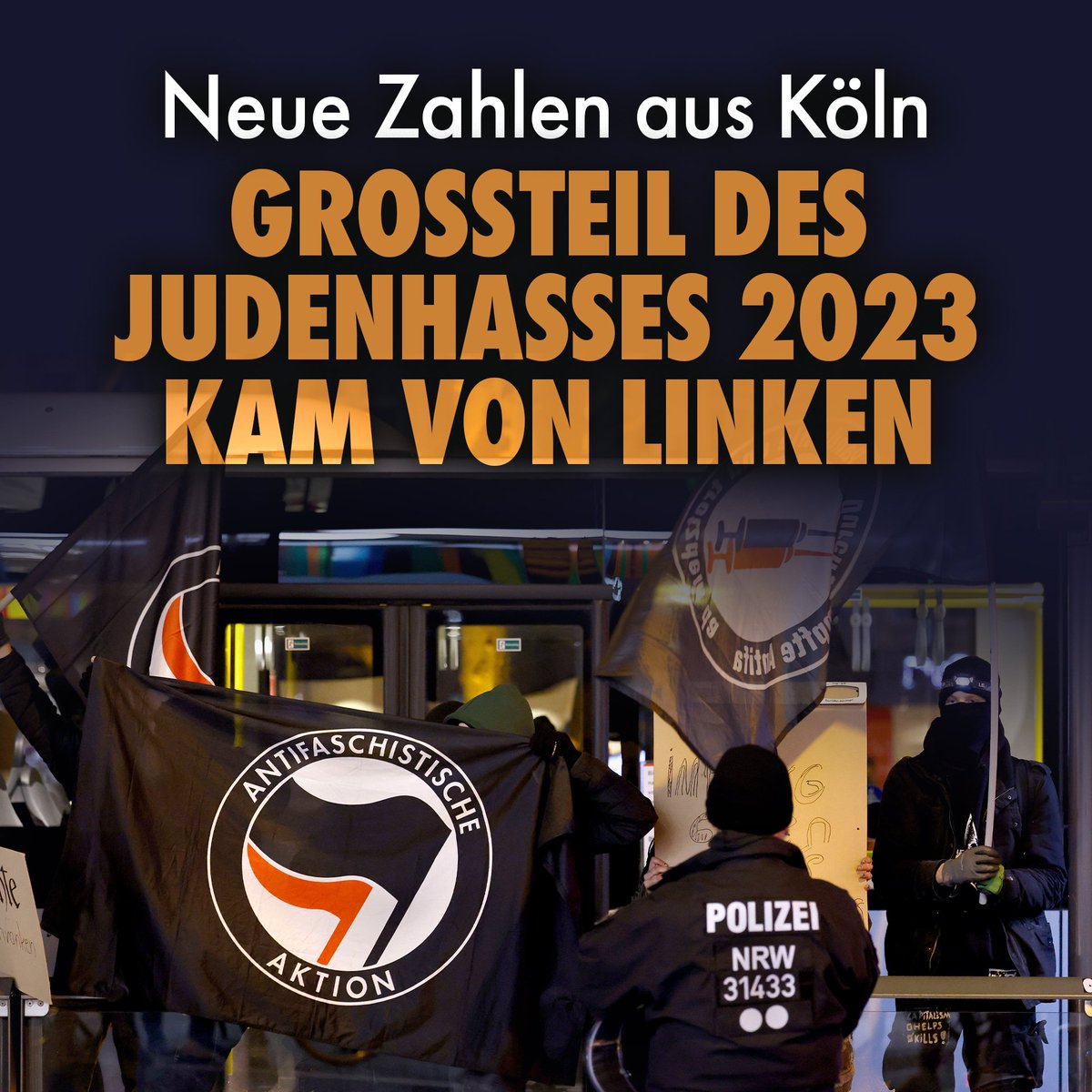 Der „Unabhängige Expertenkreis Antisemitismus“ beklagte bereits 2017: „Fremdenfeindliche und antisemitische Straftaten werden grundsätzlich immer dann dem Phänomenbereich PMK-Rechts zugeordnet, wenn keine weiteren Spezifka erkennbar sind.“
nius.de/gesellschaft/n…