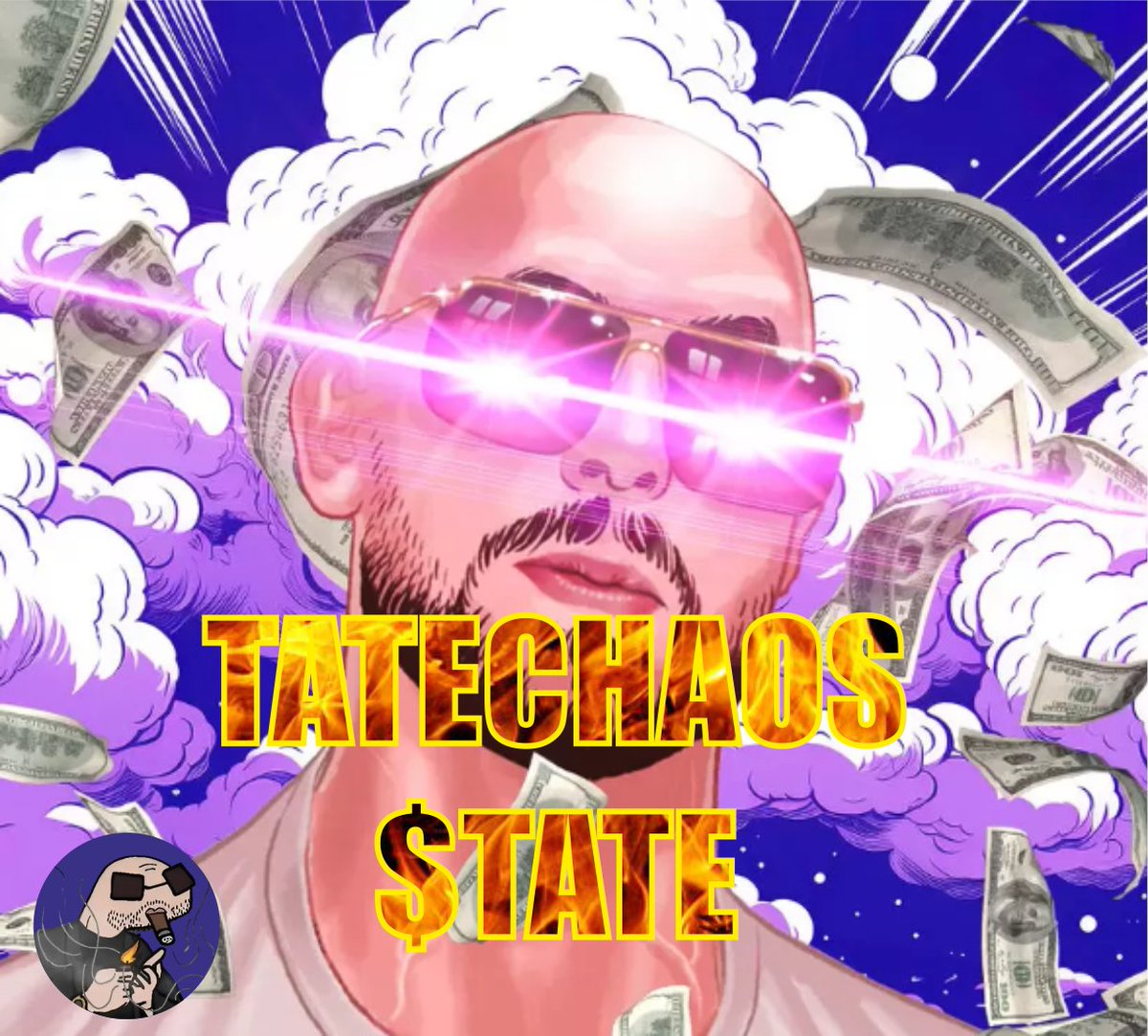 TateChaosSol's tweet photo. ๐ Brace yourselves! TateChaos ($TATE) is about to redefine the memecoin landscape. Get ready for an unforgettable journey! ๐ #TateCHAOS #Crypto #Memecoin #Solana https://t.co/7QXB3JFA9W