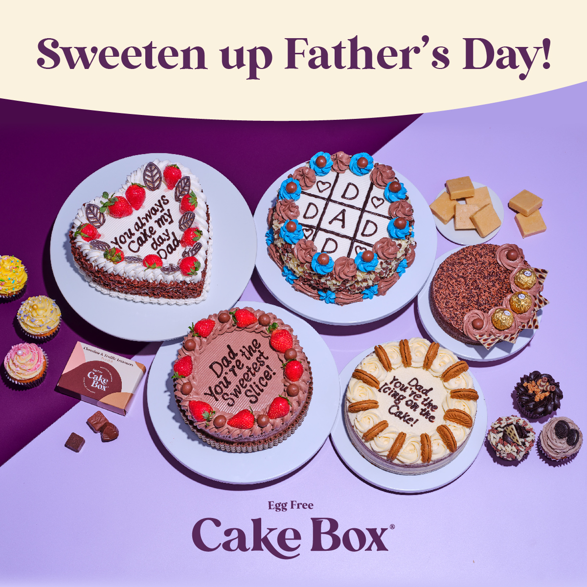 Castle Quay (@castle_quay) on Twitter photo Sweeten up Father's Day with treats from Cake Box! π°
Until Monday 17th June, you can make the most of their exclusive in-store offer of a free small balloon (worth Β£3.99) and a free box of 6 chocolates with any purchase over Β£28.99!
#Banbury #Oxford #CastleQuay #FathersDay Sweeten up Father's Day with treats from Cake Box! π°
Until Monday 17th June, you can make the most of their exclusive in-store offer of a free small balloon (worth Β£3.99) and a free box of 6 chocolates with any purchase over Β£28.99!
#Banbury #Oxford #CastleQuay #FathersDay