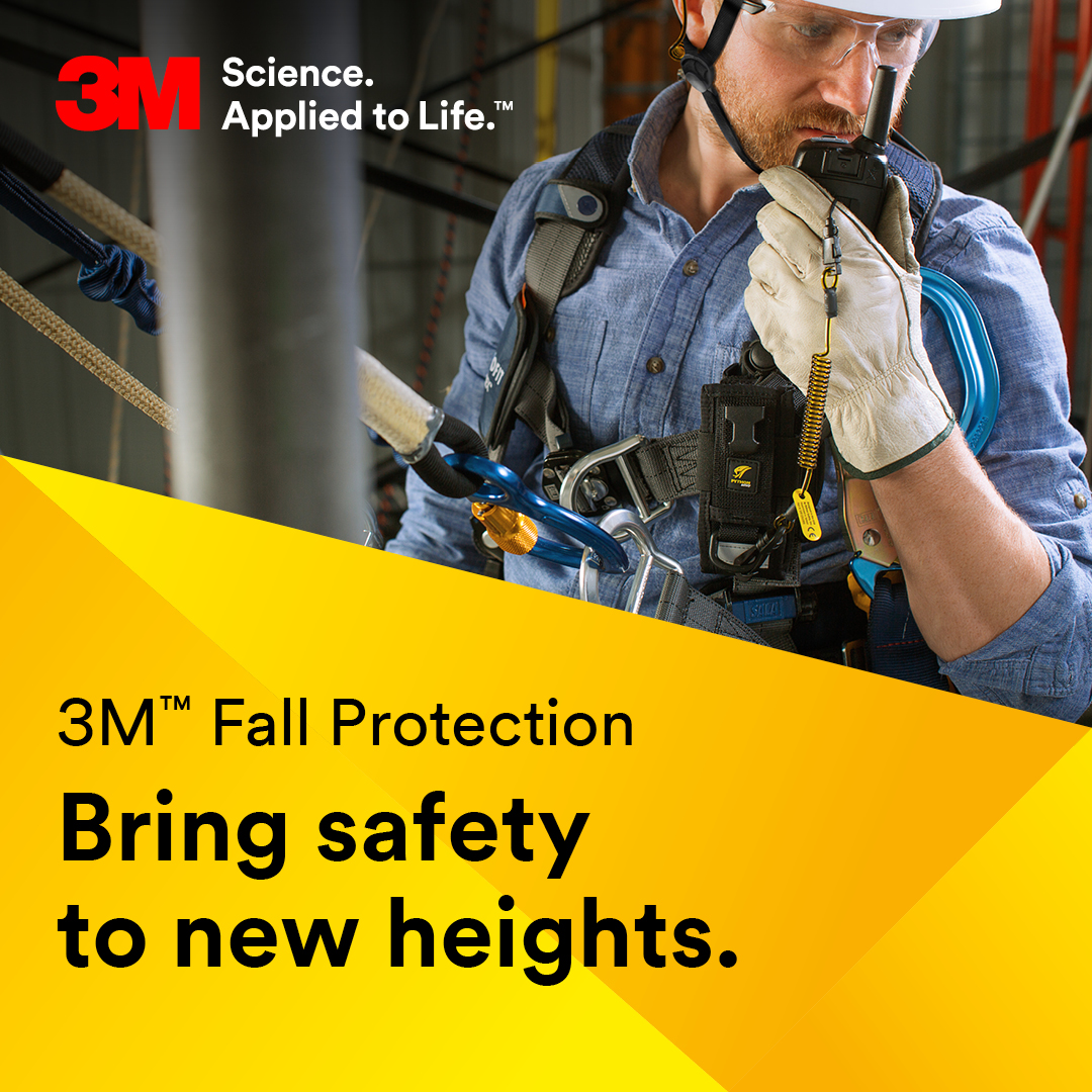 3M have many years of experience in developing innovative and reliable Fall Protection solutions for a wide variety of industries. 

3M offer an expansive and trustworthy range of PPE equipment and Fall Protection devices for working at heights.

ow.ly/tyPB50ScSLE