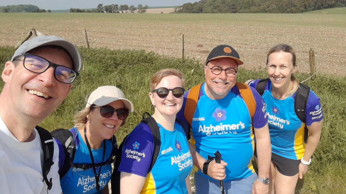 St_Monica_Trust's tweet photo. ‘Monument-al’ achievement from our SMT Striders team! Our incredible team of St Monica Trust colleagues raised over £11,000 for @alzheimerssoc by taking on a challenging 13-mile trek around Stonehenge last month. 

Read more here: https://t.co/EjGzavYIzs https://t.co/bFjcMAd6p9