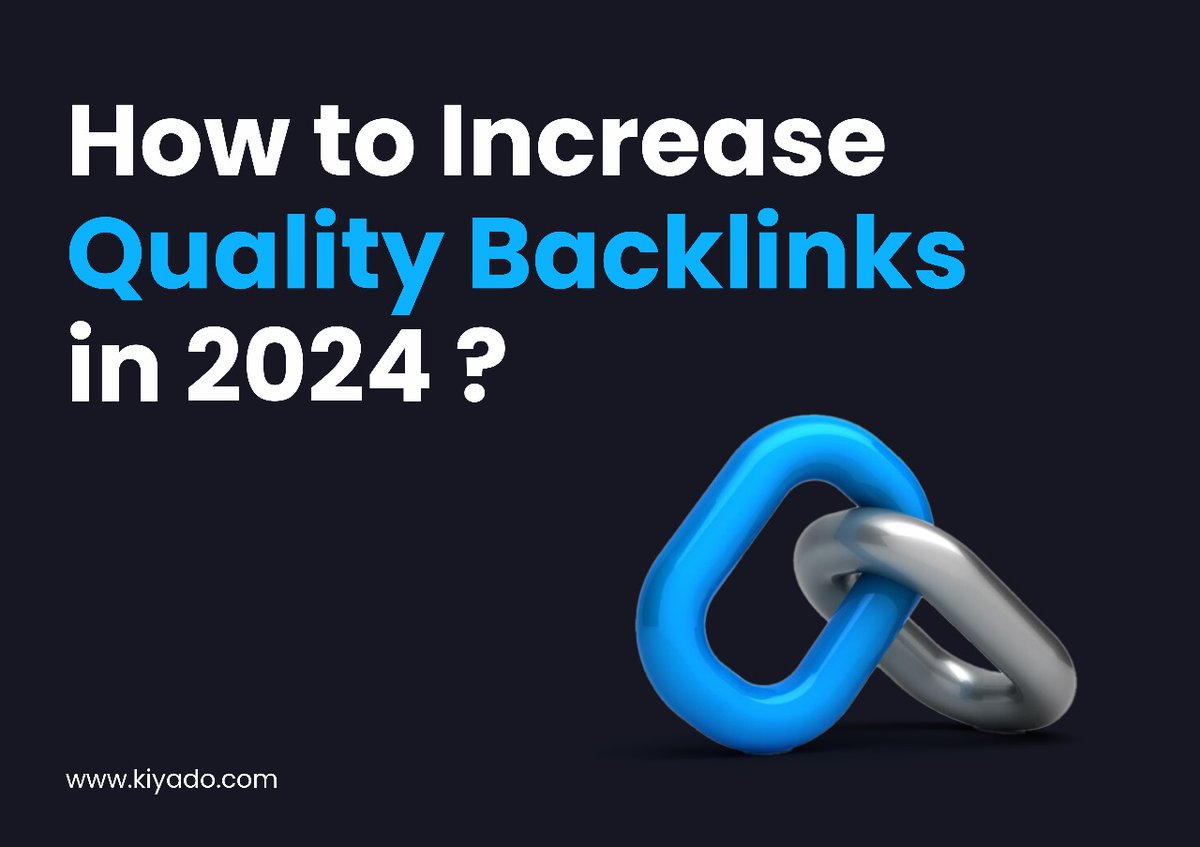 heykiyado's tweet image. Discover proven strategies to boost your backlinks in 2024! Learn more in our latest blog: &quot;How to Increase Quality Backlinks in 2024.&quot; #SEO #BacklinkTips
kiyado.com/how-increase-q…