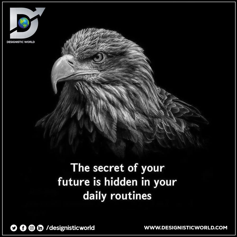 designistic's tweet photo. What's your Daily Routine?

#x #xspace #elonmusknews #motivation #it #MotivationalWisdom  #viral #trending https://t.co/e2DIgVsQDb