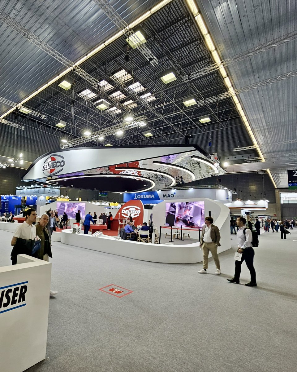 logisber's tweet photo. Ane Arcelay y Markel Garcia Lozano representaron a @logisber en la 32 @BEC_BIEMH, la feria internacional líder en fabricación avanzada, que se desarrolló en #Bilbao, en la semana del 3 al 7 de junio. Durante esos días concretaron nuevas alianzas comerciales. 🤝 https://t.co/t7SrjG3Zkz