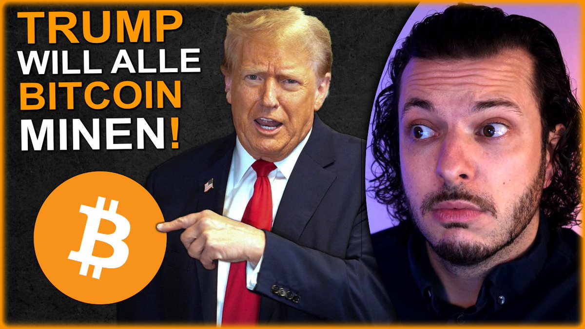 RomanReher's tweet photo. ALLE #Bitcoin in den #USA Minen?!
DAS will @realDonaldTrump!
Ob das überhaupt möglich ist, seht ihr im #Video auf #YouTube! 🔥

Viel Spaß 😊🚀
https://t.co/4n2f8zsj8o https://t.co/mYdLVrQO1M