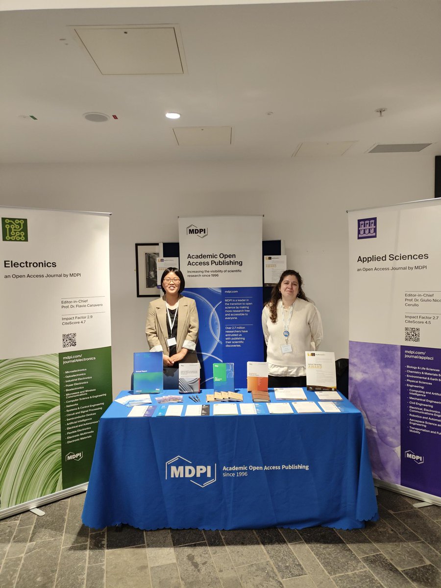 Applsci's tweet image. 📢 Meet Us at the 35th Irish Signals and Systems Conference, 13–14 June 2024, Belfast, UK

If you are attending, make sure to stop by our booth for more information about our activities. We are looking forward to meeting you! 
🔗mdpi.com/about/announce…
@MDPIOpenAccess