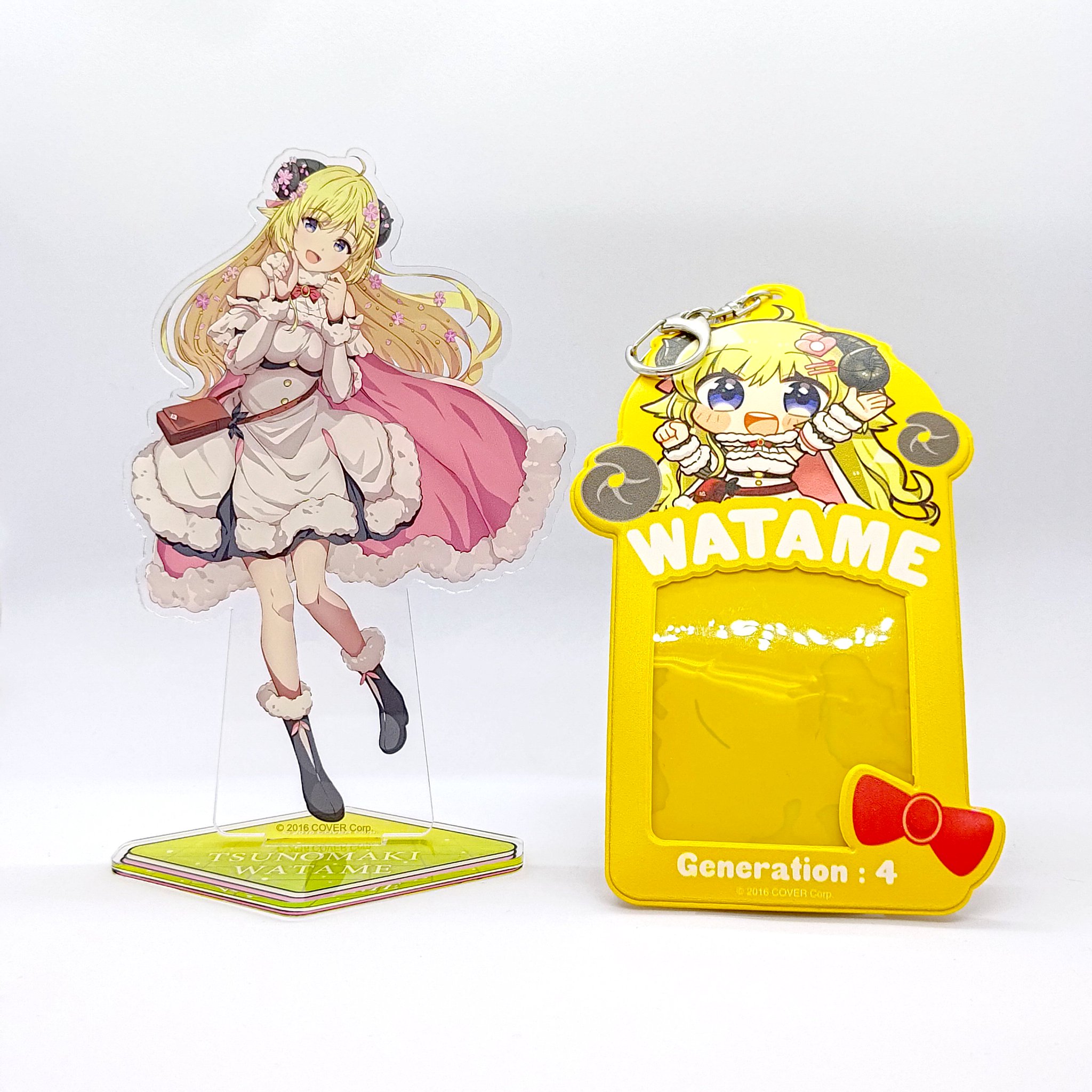 ジョイポリス　ホロライブ　アクリルスタンド　アクスタ　カードホルダー　尾丸ポルカ オンライン限定「ホロライブ×ジョイポリス SWEETY PARTY」BIG