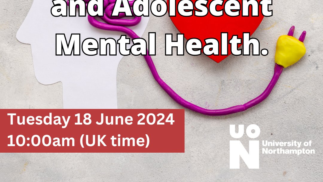 Our webinar next week is all about MSc Child and Adolescent Mental Health (CAMH) 🧠
Join us to find out how this CAMH course can help you reach your career aspirations. We will be covering the modules, assessment criteria and special features.

Register 👉 tinyurl.com/2p8mwesp
