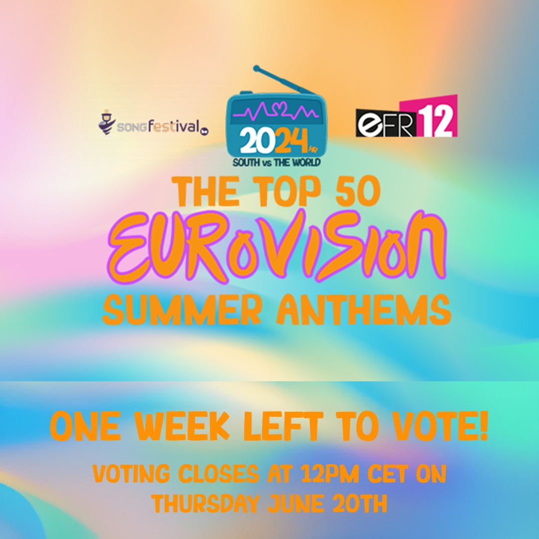 Joshua Dodd (@jdoddpresents) on Twitter photo Not long to go until voting closes on the #ESCSummerAnthems Chart! You have until 12pm CET on Thursday June 20th to vote on the songfestival.be website - then you can listen as <a href="/NerveRadio/">Nerve Radio</a> counts down live from 4pm as part of our Challenge! Please don't forget to donate! Not long to go until voting closes on the #ESCSummerAnthems Chart! You have until 12pm CET on Thursday June 20th to vote on the songfestival.be website - then you can listen as <a href="/NerveRadio/">Nerve Radio</a> counts down live from 4pm as part of our Challenge! Please don't forget to donate!