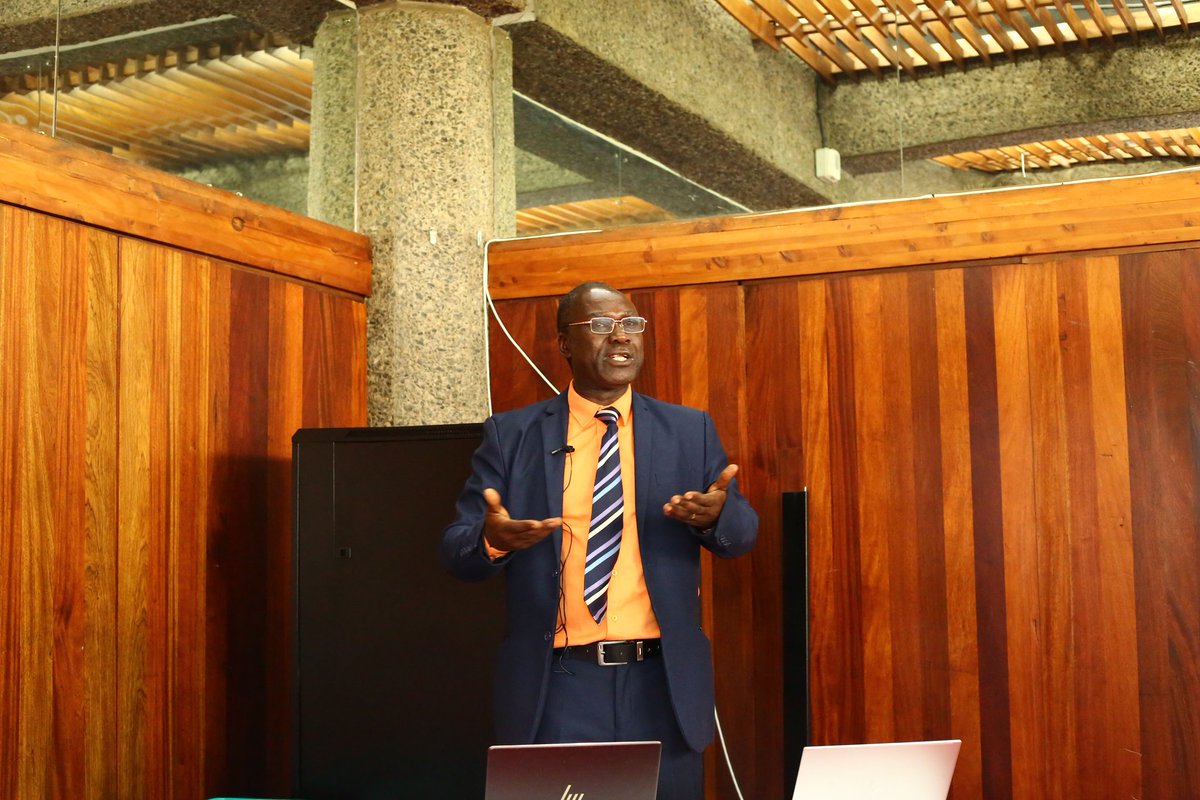 CUE_Kenya's tweet photo. Prof. Walter Oyawa, CEO of @nacosti, gave an insightful presentation on "Championing Sustainable and Ethical Research" today during the breakaway session
#4thBiennialConference https://t.co/bdTNb40fzn
