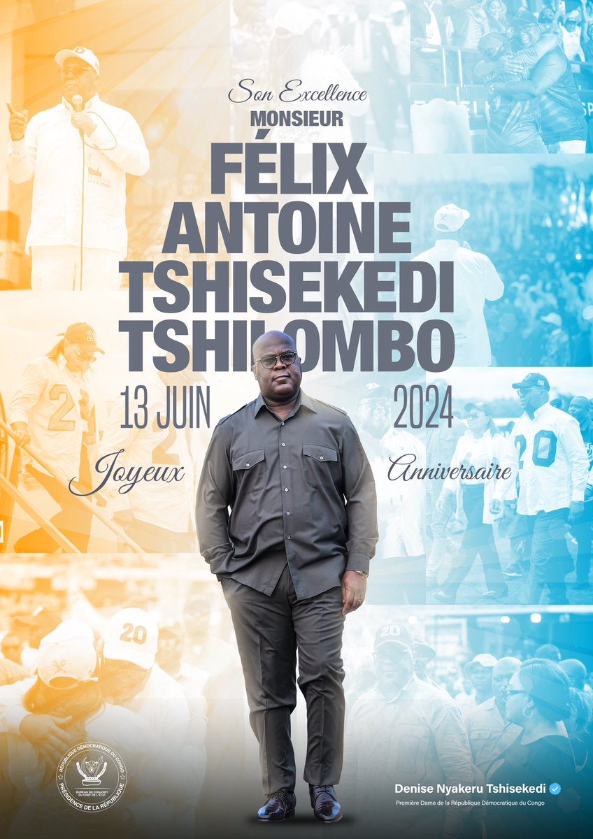 Un très bel anniversaire à toi, mon très cher Félix ! Ce 13 juin est le tien. Je chéris cet homme exceptionnel que tu es, un homme de principes et de valeurs. Un ami, un mari et un père formidable.

J'aimerais profiter de ce 13 juin pour te dire que je continuerai sans relâche à