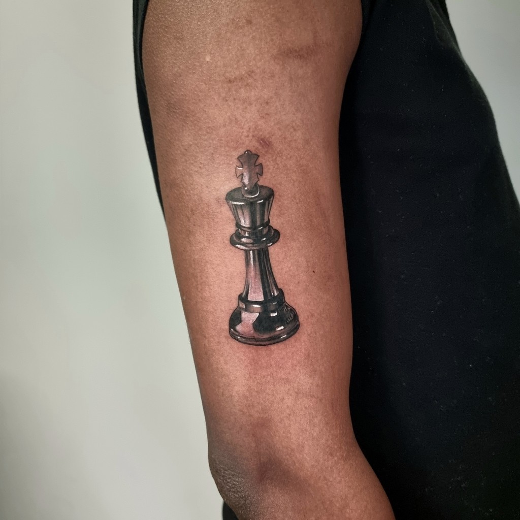 Fleshtattoo's tweet photo. Cool chrome chess piece by Dom ♟️

Get in touch with your ideas! 

🚶‍♂️walk ins welcome⁠
📱DM⁠
☎️ 0161 222 8433⁠
📧 info@fleshtattoo.co.uk⁠
⁠ https://t.co/UbONCZjQJd