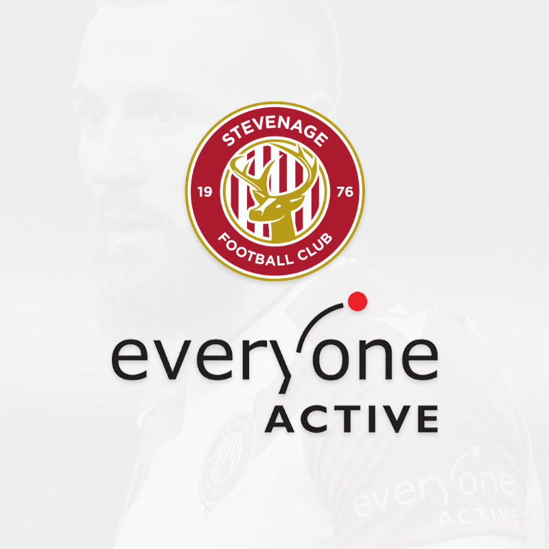 StevenageFC's tweet photo. .@EveryoneActive will continue to be our Official Shirt &amp; Gym Partners for the 2024/25 season. ✍️