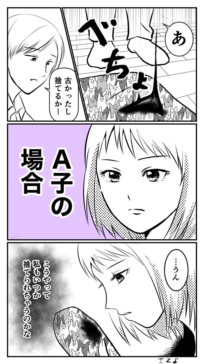 好きな子を選んでタップしてね!
私はB子タイプです。 