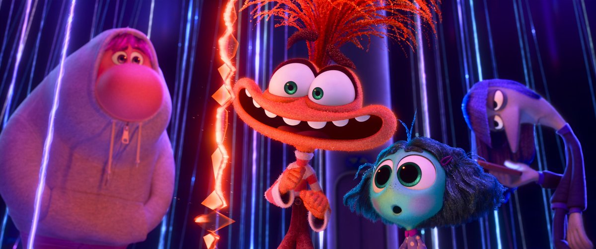 TheAgentJam's tweet photo. Just got done with #InsideOut2
It didn't have that emotional impact as the first one had, but this movie still hits you. Both youth and adults can relate.

I was mad at Anxiety until the last scenes came and I felt terrible. Overall, a great movie. I root for Embarrassment ;) https://t.co/CDE1MTrfIu