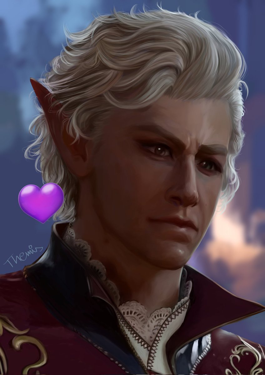 ThemisArts's tweet photo. I may have fallen deeply into the #baldursGate3 fandom... 

So here's my take on #Astarion 

I also now have a print store ❤
https://t.co/dVlxLcnHEv

You can already find Astarion and #galeofwaterdeep 😌

#BG3fanart #bg3 https://t.co/0iCKMnimt2