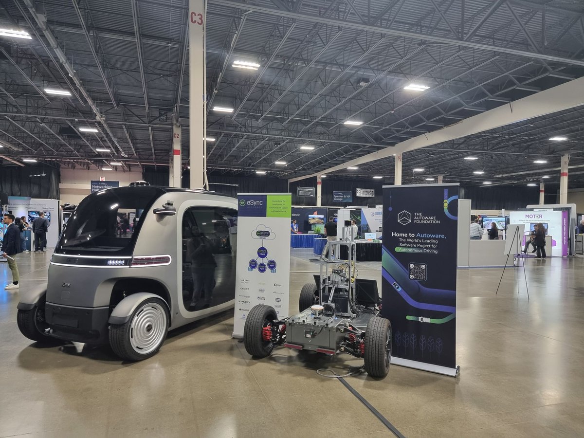 AutowareFdn's tweet photo. We had an amazing time at #AutoTechDetroit in the Suburban Collection Showplace in Novi last week! 🚗🏙️
You can discover all the details on LinkedIn 👉🔗:https://t.co/khpZd0HZi1
Also here’s your link to download your #OpenADKit handout 👉 https://t.co/3EW3vDz687 https://t.co/YLyJbVJAn7