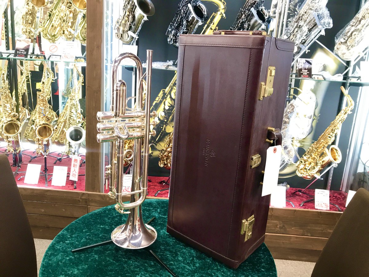 kurosawawind_YH's tweet image. 《販売前調整中！》
【#Besson #MEHA (中古) 】

縁あってイイものを買い取らせて頂きました😃
#カンスタル #メア の1本👍
調整完了したらお知らせいたします🫡

#トランペット #クロサワ #クロサワウインド #横浜