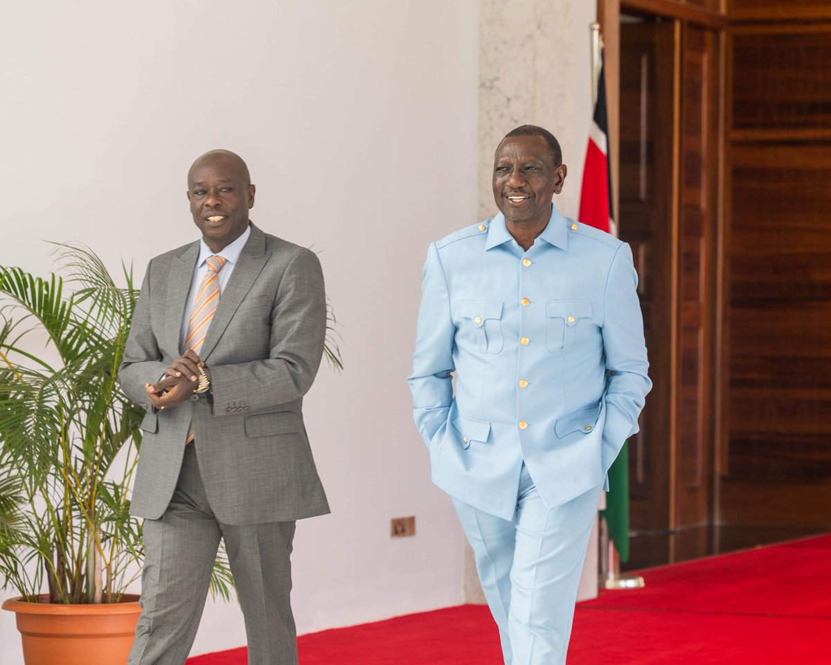 WilliamsRuto's tweet photo. The financial and economic management of the affairs of our country is our top agenda. The policies, legal and economic measures we are taking are the necessary foundation for the transformation of Kenya.

Chaired a Cabinet meeting that was briefed on the Budget Statement that will be read in the National Assembly later today.