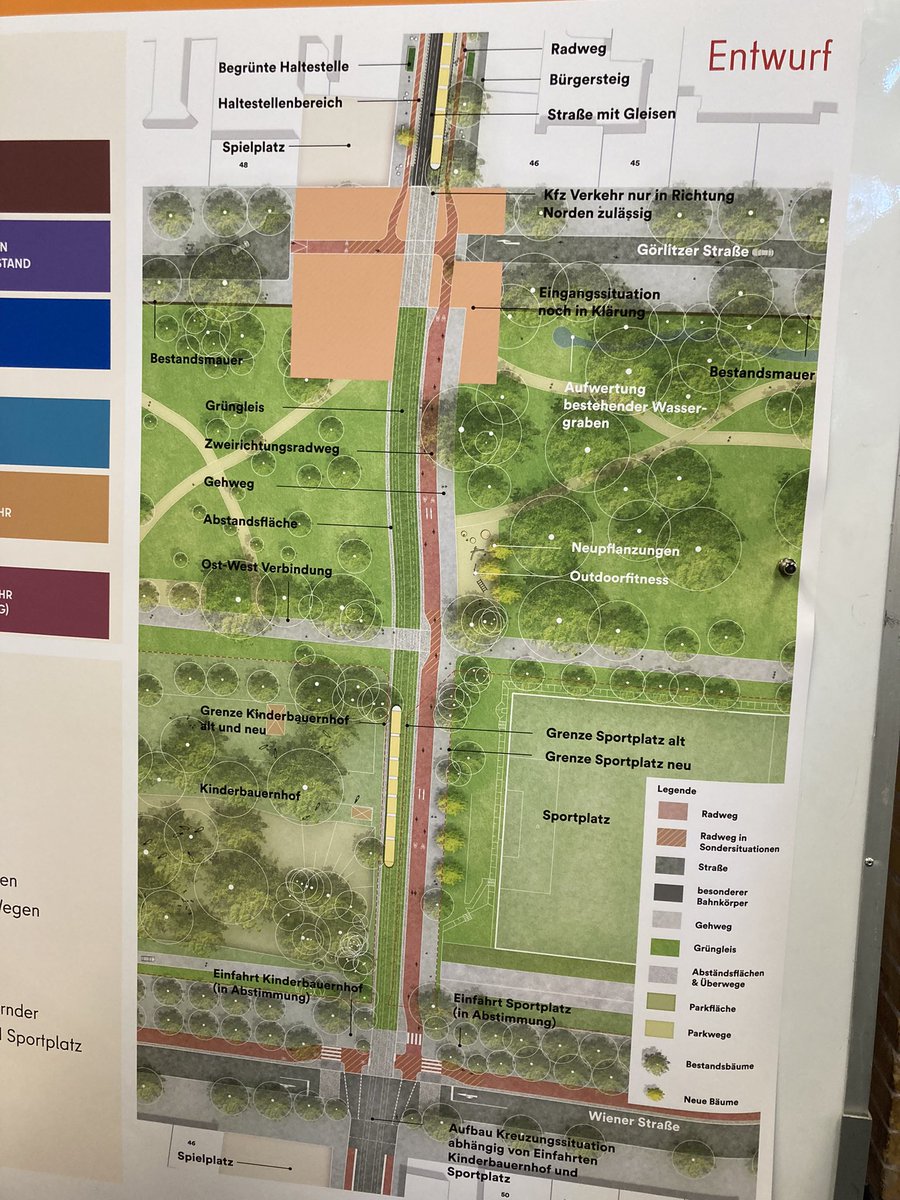 Schaut mal, wie schön die neue Straßenbahnlinie M10 durch den Görli aussehen soll - grüne Gleise, mehr Bäume, ein eigener Radweg…

Vorfreude auf dieses tolle Verkehrswende-Projekt!