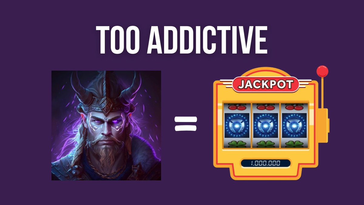 I accidentally met the CEO of the <a href="/VallarokGame/">Vallarok</a>.

He turned me into an addict after a few minutes! 🧵👇

(1/7)