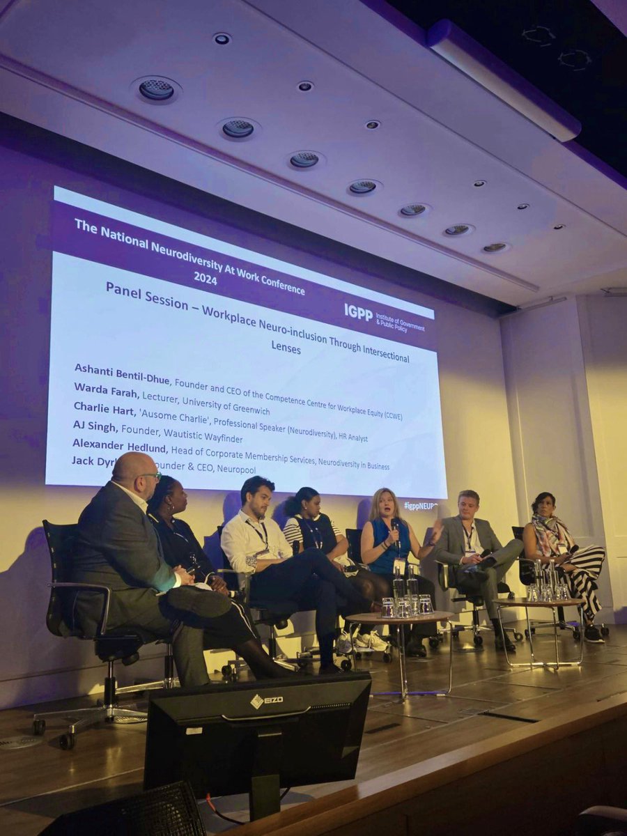 Really great to be in convo with <a href="/IGPP_/">Institute of Government & Public Policy</a>  discussing all things Neuro-inclusion from an intersectional lense. Enjoyed our panel discussion so much!!! Thanks <a href="/TonyMaloneUK/">Dr Tony Malone (Tenzin)</a> for chairing so beautifully 🙏🏾