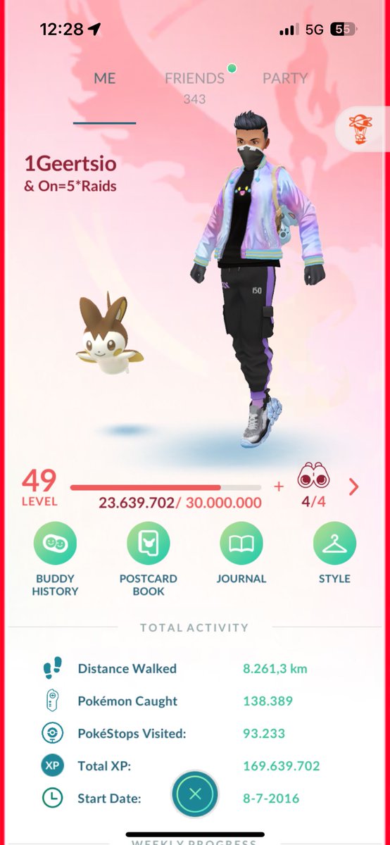 I’m looking for active pogo friends! 
Gifters, openers, raiders! All kind of people! 

Fc: 518572654321

Rt is appreciated! 🤩

#PokemonGO #PokemonGOfriends #pokemongofriendcode