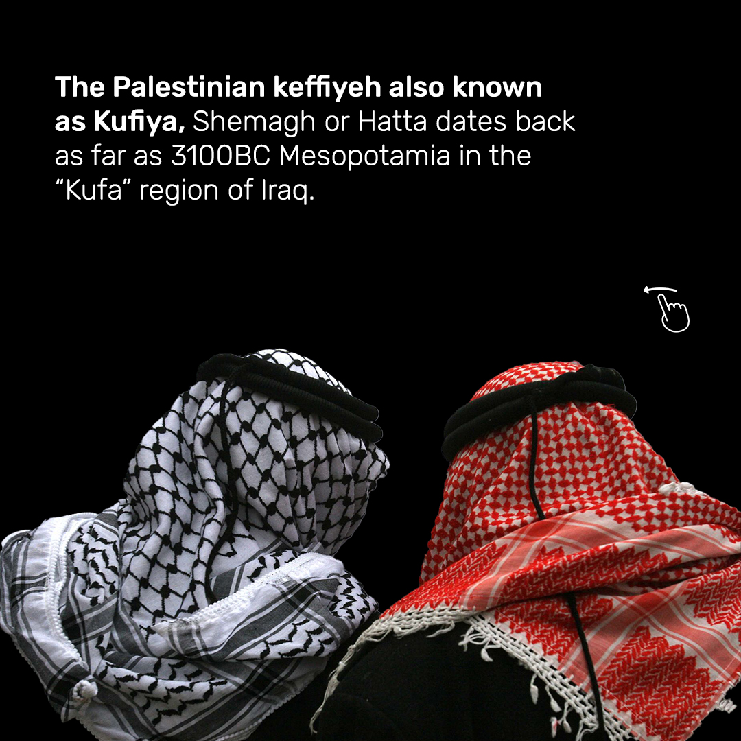 Islamchannel's tweet photo. The keffiyeh has become a symbol of Palestinian unity and solidarity. Find out more about it.
Fund honest independent Muslim journalism: https://t.co/3QsdIcmYbw
#keffiyeh #kufiyah #shemagh #hatta #palestine #palestinian https://t.co/yBtqJD4Sns
